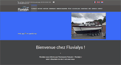 Desktop Screenshot of fluvialys.fr
