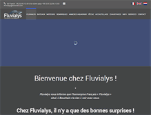 Tablet Screenshot of fluvialys.fr